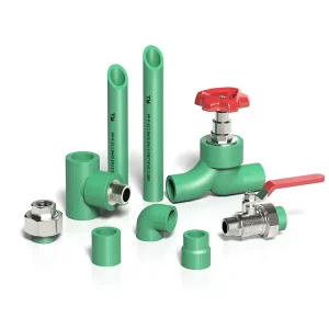 TY Factory PPR Water Pipe Fittings Polyethylene Pipe Fittings Water Supply Plastic PPR Fittings Full Size