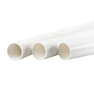 TZ PVC S 1/2 Blue 5 Inch Rigid PVC Pipe with 1/2 Thread -10~+70 for Water Drainage and Supply