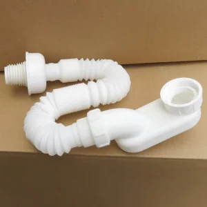 Telescopic Anti Odor Bathtub Drain Pipe Accessories for Shower Room Bath Basin with Modern and Simple Design and Matte Surface