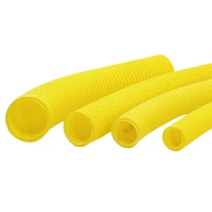Thai Heat Resistant PVC Corrugated Tube Plastic Pipe Electrical Conduit Flexible Hose Factory Direct Shipping