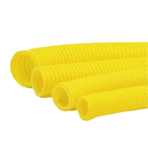 Thai Standard High Quality Wire Protection Yellow Corrugated Pipe Flexible Conduit Electrical Conduit Pipes