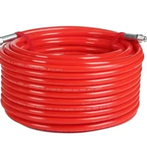 Thermoplastic Elastomer Polyurethane High Pressure 250bar Sewer Jet Cleaning Hose -40C +93C Temperature Range