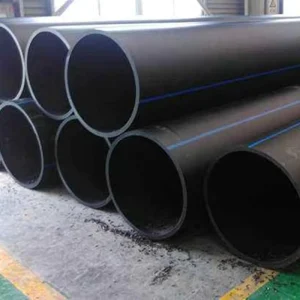 Thick Wall HDPE PE Pipe Excellent Sealing Performance Plastic Tubing for Building Water Supply and Sewage Discharge