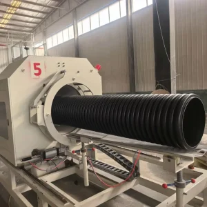 Thickened Anti-pressure Rural Sewage Renovation Sewer Pipe Lightweight HDPE Double Wall Corrugated Pipe