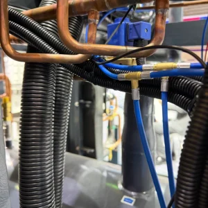 Thickened PP AD21.2 Plastic Corrugated Tube Threading Hose Black Pipe Wire and Opened Cable Sheath