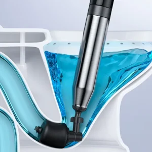 Toilet Plunger Pneumatic Air Pressure Pipe Drain Unblocker Drain Opener Plumb Plunger for Kitchen Bathroom