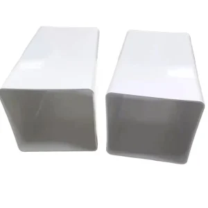 Tongyuan Factory Customization 4 Inch 5 Inch 250mm 300mm Square Pvc Pipes 60x40mm 40x20mm 80x60mm Rectangular Tube