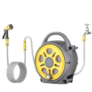 Top grade Lightweight 12M Air Spring Hose Watering Coil PVC Hose EVA Garden Hose with Strong Build