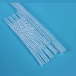 Transparent Flexible PTFE Corrugated Plastic Tube ID 35mm