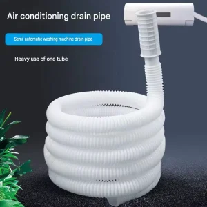 Transparent PE Flexible High Temp HDPE Extension Hose for Air Conditioner Drain Washing Machine Inlet Durable Plastic Water