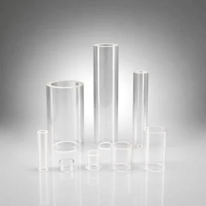 Transparent Sapphire Reaction Tubes 1500°C Acid Alkali Resistant Direct Visual Monitoring of Reactions