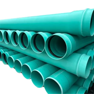 UPVC Agricultural Irrigation Solid-Wall Pipe PVC UH Rigid Polyvinyl Chloride Pipe 1.25 MPa Pressure Female Connection