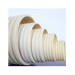 UPVC Corrugated Pipe DN110~DN600 PVC Double Wall Corrugated Pipe for Sewage