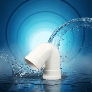 UPVC Drainage Pipe 135 Degree Trap ISO High Pressure High Flow Rate Hygienic Durable Environmentally Friendly 6mm
