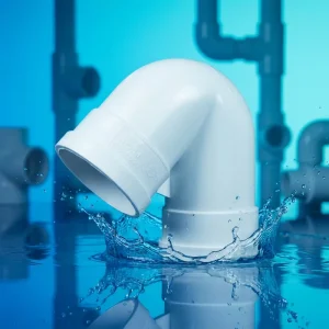UPVC Drainage Pipe 135 Degree Trap ISO Standard High Pressure High Flow Rate Durable Environmentally Friendly