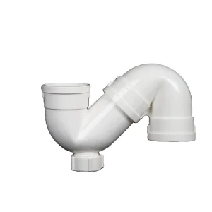 UPVC Durable S Shaped Water Trap Drainage Sewer Pipe With Glue Connection ISO Certified 50/75/110