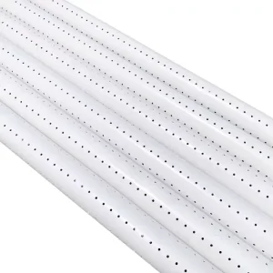 UPVC Perforated Drainage Pipe Durable Flexible Garden Irrigation System