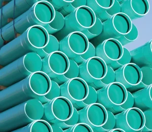 UPVC Pipe 4″ Sewer System ASTM Green Color SDR26 SDR35