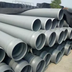 UPVC Pipe Water System Smooth Flow 50mm Diameter Custom Length PVC Material Industrial Water Drainage