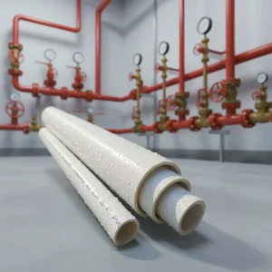 UPVC Pipe for Fire Sprinkler System Riser Non Pressure Rated Flame Retardant Compliant With Local Codes