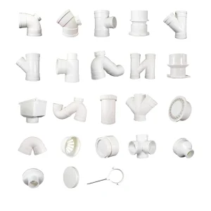 UPVC Plastic Tube Fittings 50 75 Floor Drain with High Water Seal Durable Pipes PVC Connector Flexible Features Pipe and Fitting