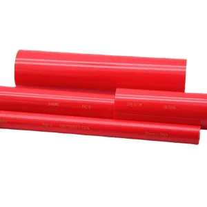 UPVC Red Pipe 63mm Fish Tank PVC Water Supply Pipe Fittings Pipe Connector