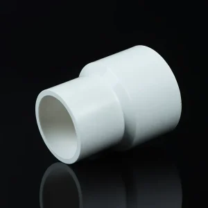 UPVC Reducing Coupling Pipe Fitting Variable Size Straight Connector Eco Friendly Durable for Water Supply Plumbing System High