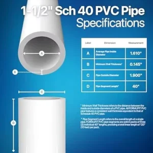 UPVC Sewage Subsoil Drainage Pipe Durable Flexible PVC Plastic Tube for Irrigation and Buried Use