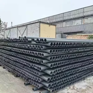 UPVC Water Supply Pipe PVC Irrigation Pipe Large Diameter PVC Tube for Agriculture Irrigation and Water Drainage