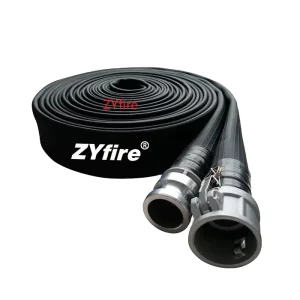 USA Stock Fast Delivery 4” NBR Irrigation Sludge Discharge Hose C+E Coupling 150psi High Pressure Black