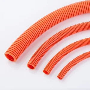 UV Resistant Corrugated Conduit Plastic Pipe PVC Electrical Flexible Hose Flexible Conduit