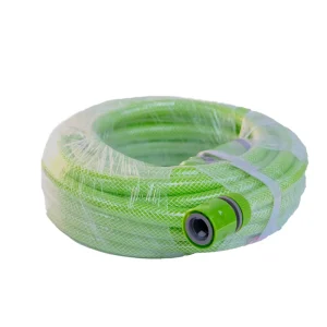 UV Resistant Flexible 12mm 6bar Light Weight 50m 100m PVC Fiber Braided Watering Hose for Garden Irrigation