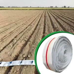 UV Resistant PP PE Pre made Hole Water Tape Drip Irrigation Main Line