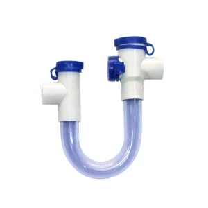 Ul Certified 3/4 Inch Condensate Clear Trap Kit Condensate Pipe U Trap with Cleaning Brush for HVAC Systems