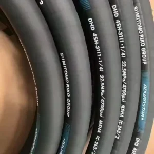 Ultra High Pressure Car Wash Machine Hose 16mm 3/8 Quick Connector with Braid Synthetic Rubber Water Application