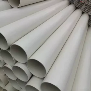 Underground Buried PVC U Sewage Pipe Corrosion Resistant UPVC Drainage Tube for Outdoor Rainwater and Waste Water