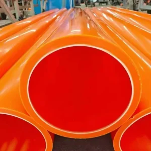 Underground Communication Cable Protective Conduit Modified Polypropylene Plastic Power Cable Protection Pipe