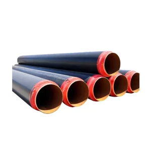 Underground Direct Buried Pre-Insulated Steel Pipe Polyurethane Foam Pipes for Heating Networks
