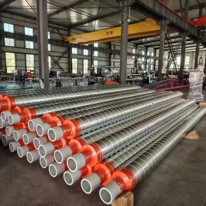 Underground PPH Pre insulated Composite Plastic PE-RT II Type Plastic Insulation Pipe for Cold and Hot Water