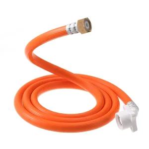 Universal 1/2 3/4 Inch Explosion Proof Washing Machine Inlet Hose High Pressure Anti Leak Water Supply Pipe