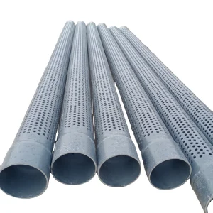Upvc Perforated Pipe 200mm Pvc Drainage Water Well Price List 8 Inch Pipes