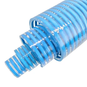 Vacuum Flexible Water Suction PVC Corrugated Flexible Hose Pipe 4″ For Concrete