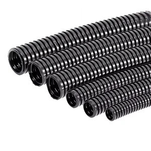 WBO Flexible Conduit PA Corrugation Pipe Cable Protection Pipe Nylon Corrugated Hose Flame Retardant Corrugated Tube