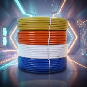 WRAS 16-63mm White Yellow Red Blue Multilayer PEX AL PEX Pipe For Hot Water