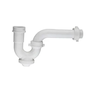 Waste Pipe Cess Pipe for Basin Bathroom Flexible Plastic ABS P Trap PVC Plastic Strainer Family Bathroom Anti Odor 122 or 160g