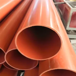 Water PVC Pipe Dwv Plastic Tube Orange Dwv Plastic Tube for Waste and Drain