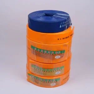 Water Pump Flexible Plastic Polymer PVC Layflat Flat Hose Pipe for Discharge Agricultural Irrigation