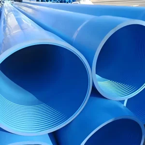 Water Supply PVC Plastic Well Water Casing White Blue PVC Borehole Pipe PVC Casing Pipe