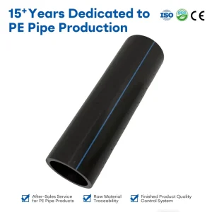 Water Supply Pipe Excellent Corrosion Resistance High Quality PE HDPE Plumbing Materials Pipe for Chemical Industry