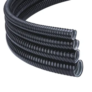 Waterproof PVC Coated Flexible Electrical Conduit for Automobile Use 1 2″-4″ Pipe Size -20~+60 Working Temperature